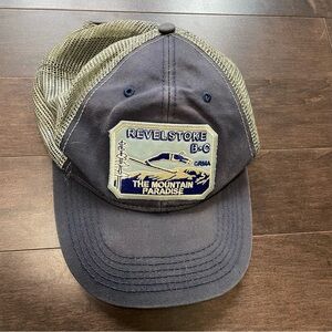 Vintage Revelstoke B.C. Trucker Style Ball Cap Hat